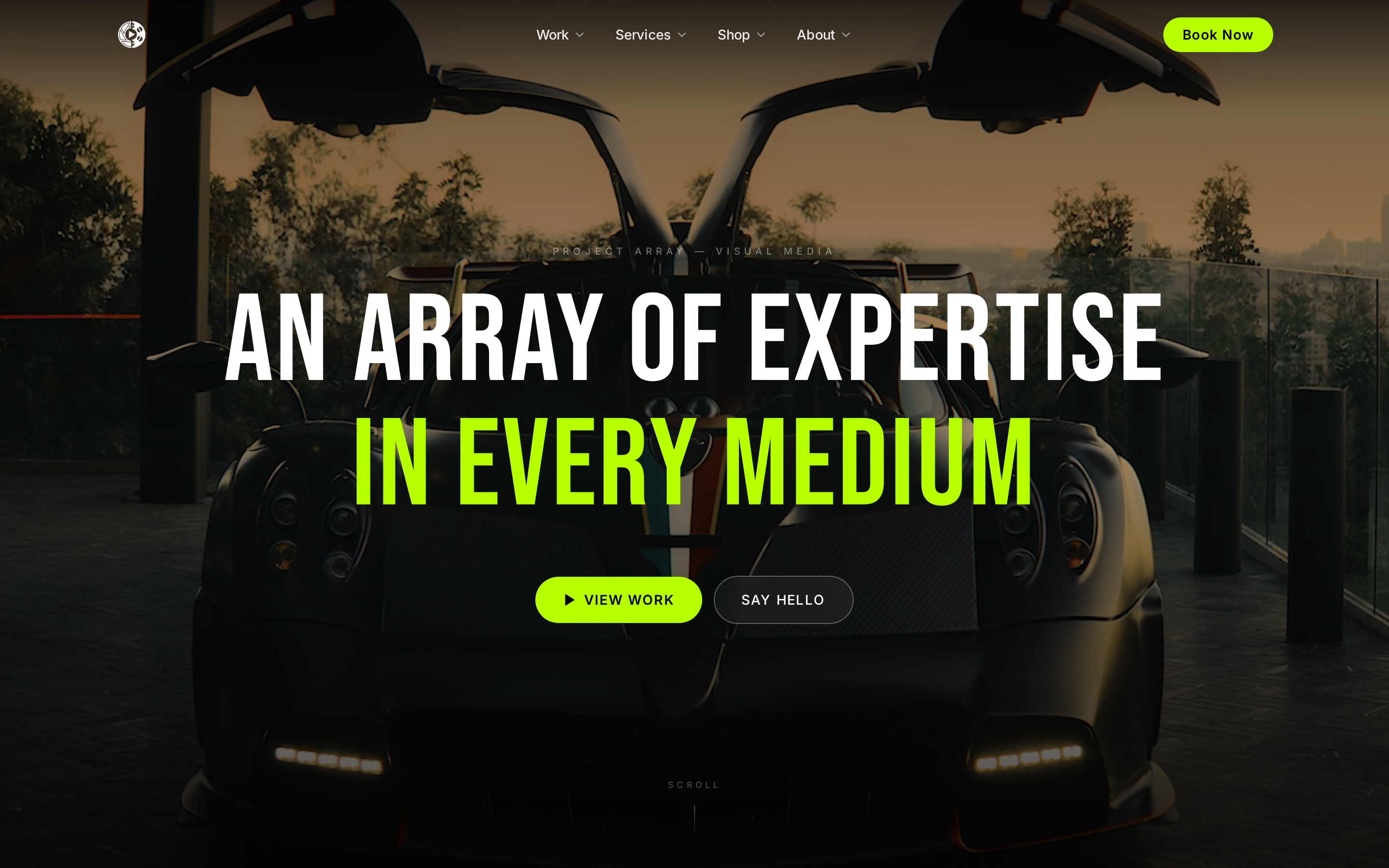 Project Array — Visual Media screenshot
